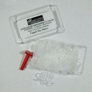 50 Taggits with fitting tool.
