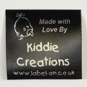 Satin Sew Craft 08 Labels Silver.